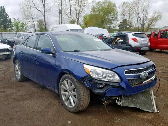 1G11E5SA0DU134510 - 2013 CHEVROLET MALIBU 2LT BLUE photo 1