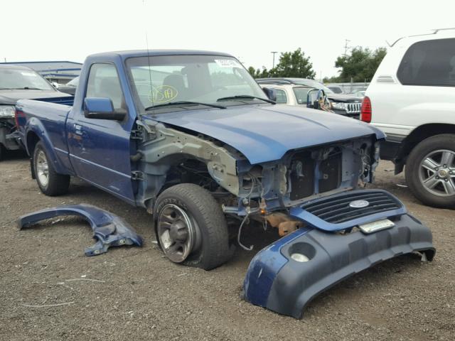 1FTYR10UX8PA09230 - 2008 FORD RANGER BLUE photo 1