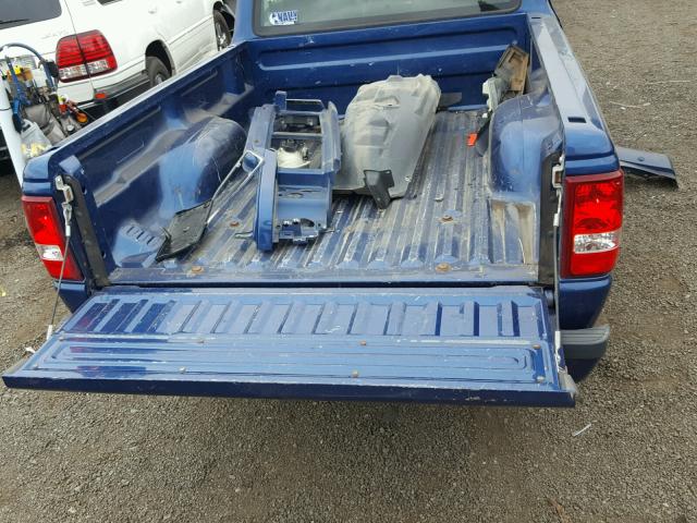 1FTYR10UX8PA09230 - 2008 FORD RANGER BLUE photo 6