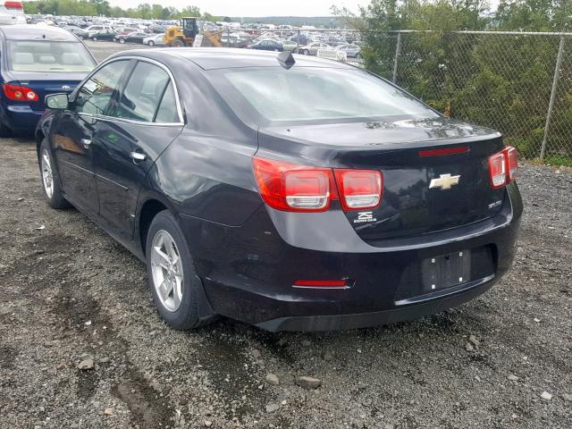 1G11B5SA2DF242138 - 2013 CHEVROLET MALIBU LS BLACK photo 3