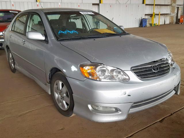 1NXBR32E17Z897742 - 2007 TOYOTA COROLLA CE SILVER photo 1