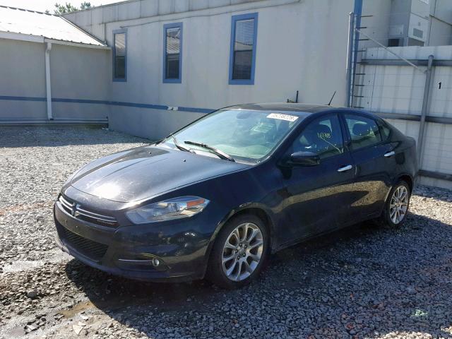 1C3CDFCA5DD132294 - 2013 DODGE DART LIMIT BLACK photo 2