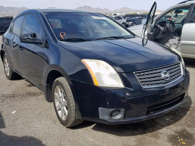 3N1AB61E57L614540 - 2007 NISSAN SENTRA 2.0 BLACK photo 1