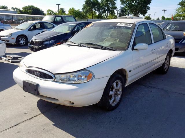 1FAFP6633XK221526 - 1999 FORD CONTOUR SE WHITE photo 2