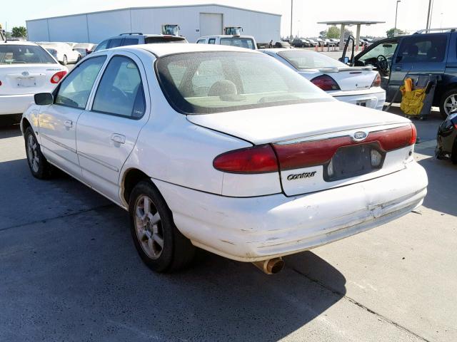 1FAFP6633XK221526 - 1999 FORD CONTOUR SE WHITE photo 3