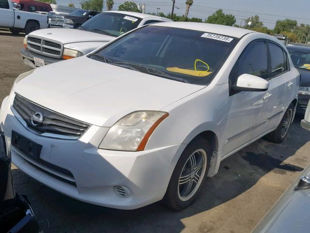 3N1AB6AP4AL725024 - 2010 NISSAN SENTRA 2.0 WHITE photo 2