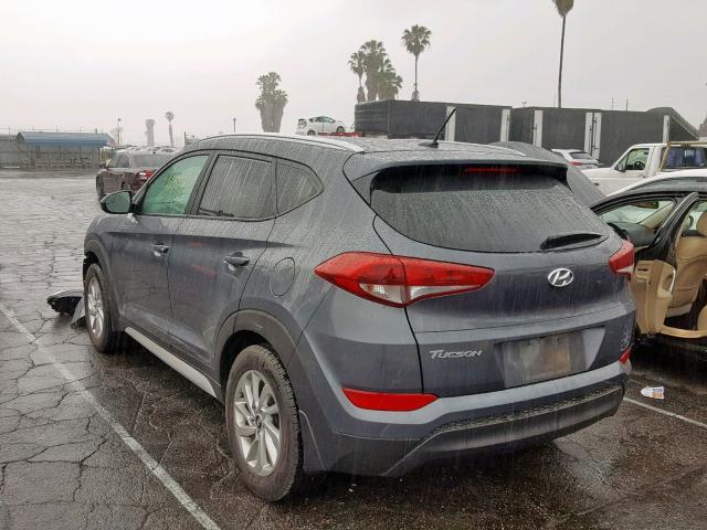 KM8J33A48HU395463 - 2017 HYUNDAI TUCSON LIM CHARCOAL photo 3