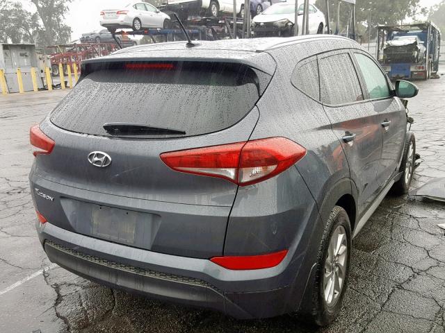 KM8J33A48HU395463 - 2017 HYUNDAI TUCSON LIM CHARCOAL photo 4