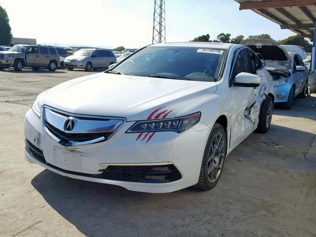 19UUB1F30HA004026 - 2017 ACURA TLX WHITE photo 2