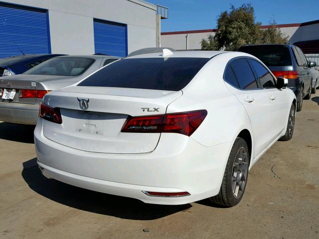 19UUB1F30HA004026 - 2017 ACURA TLX WHITE photo 4