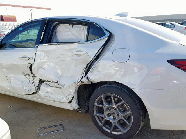 19UUB1F30HA004026 - 2017 ACURA TLX WHITE photo 9