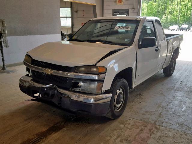 1GCCS196368248239 - 2006 CHEVROLET COLORADO WHITE photo 2