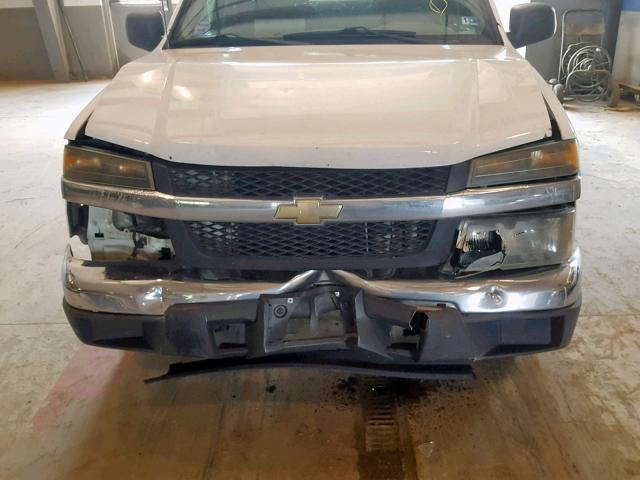 1GCCS196368248239 - 2006 CHEVROLET COLORADO WHITE photo 9