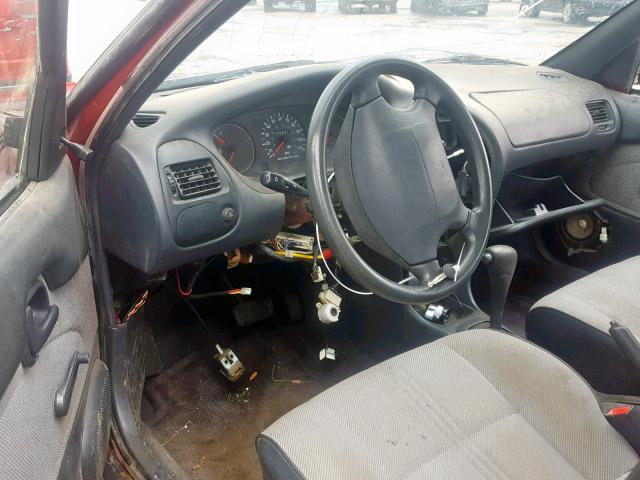 1Y1SK5360RZ014811 - 1994 GEO PRIZM BASE RED photo 9