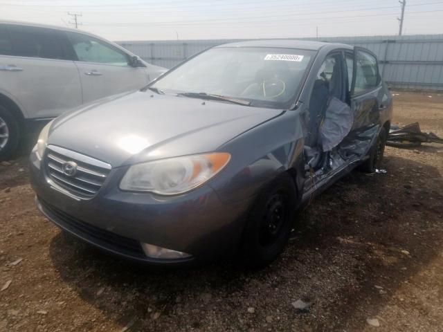 KMHDU46D57U033534 - 2007 HYUNDAI ELANTRA GLS  photo 2