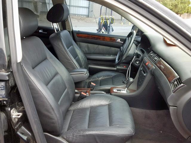 WAUCD64B74N098725 - 2004 AUDI A6 S-LINE BLACK photo 5