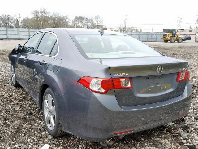 JH4CU26679C010799 - 2009 ACURA TSX GRAY photo 3