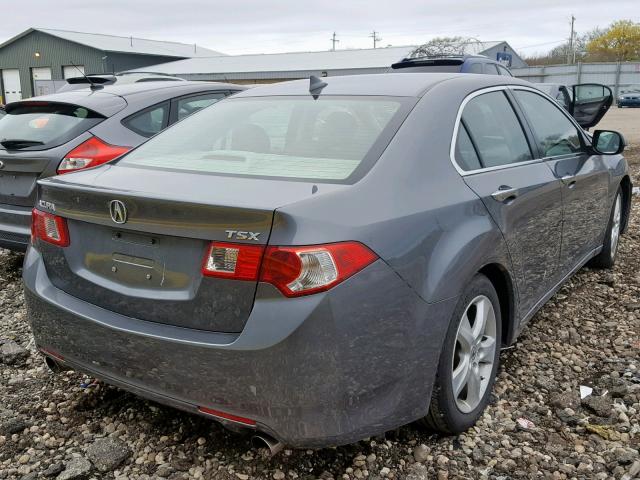 JH4CU26679C010799 - 2009 ACURA TSX GRAY photo 4