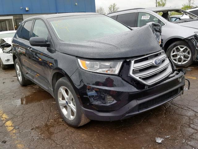 2FMPK3G98GBC51271 - 2016 FORD EDGE SE BLACK photo 1