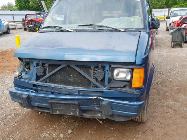 1GNDM15Z9PB211092 - 1993 CHEVROLET ASTRO BLUE photo 7