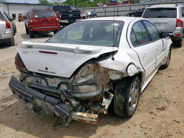 1G2NE52E2XC576294 - 1999 PONTIAC GRAND AM S WHITE photo 4