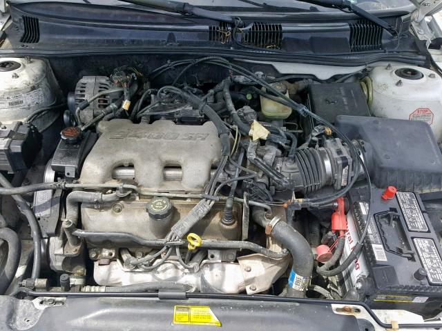 1G2NE52E2XC576294 - 1999 PONTIAC GRAND AM S WHITE photo 7