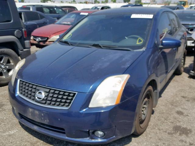 3N1AB61E88L668108 - 2008 NISSAN SENTRA 2.0 BLUE photo 2