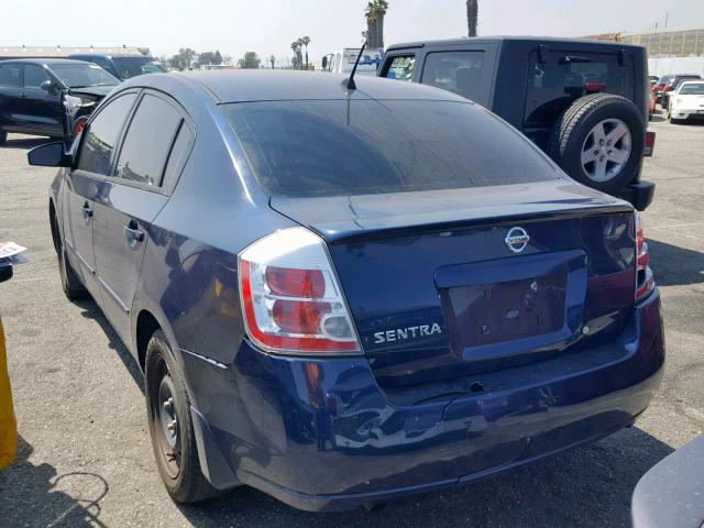 3N1AB61E88L668108 - 2008 NISSAN SENTRA 2.0 BLUE photo 3