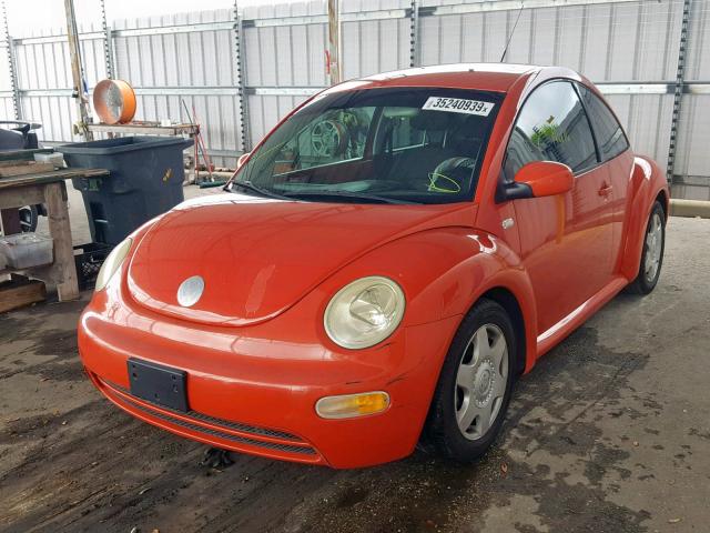 3VWBK21C83M413547 - 2003 VOLKSWAGEN NEW BEETLE ნარინჯისფერი ფოტო 2