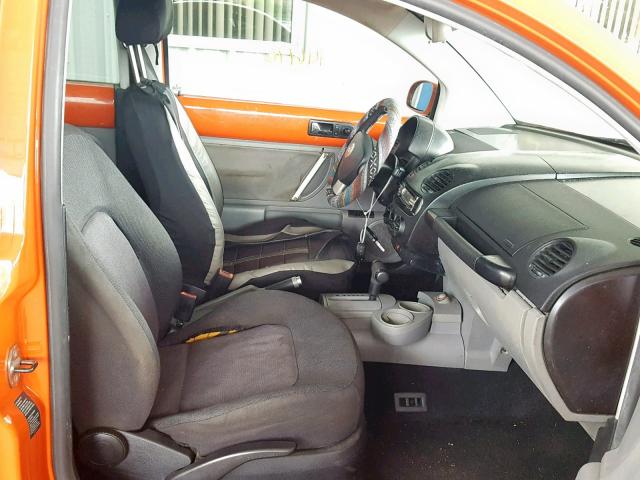 3VWBK21C83M413547 - 2003 VOLKSWAGEN NEW BEETLE ნარინჯისფერი ფოტო 5
