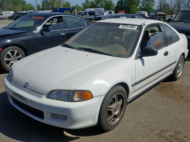 2HGEJ2143PH511158 - 1993 HONDA CIVIC DX WHITE photo 1