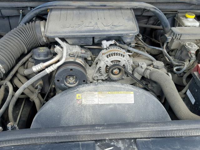 1J8HG48K37C632844 - 2007 JEEP COMMANDER BLACK photo 7