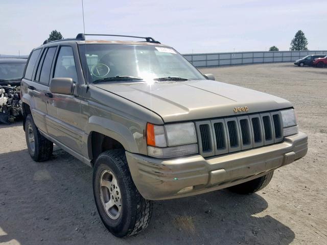 1J4GZ78S9TC305884 - 1996 JEEP GRAND CHER BROWN photo 1