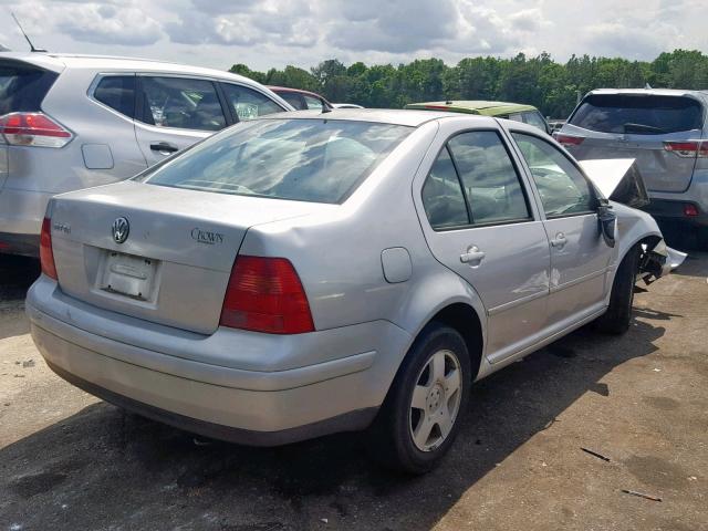 3VWSA29M6XM100177 - 1999 VOLKSWAGEN JETTA GLS SILVER photo 4