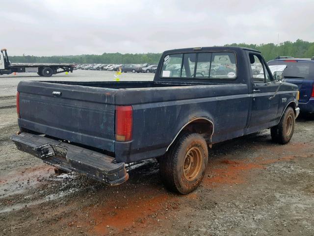 1FTDF15Y8MLA47754 - 1991 FORD F150 BLACK photo 4