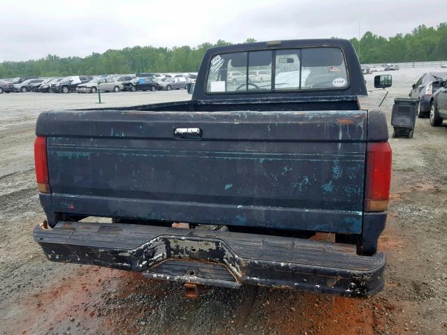 1FTDF15Y8MLA47754 - 1991 FORD F150 BLACK photo 6