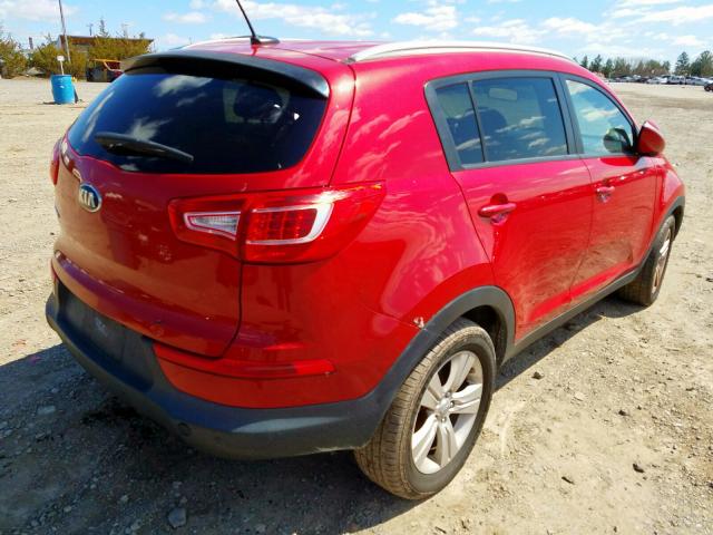 KNDPB3A26D7395101 - 2013 KIA SPORTAGE BASE  photo 4