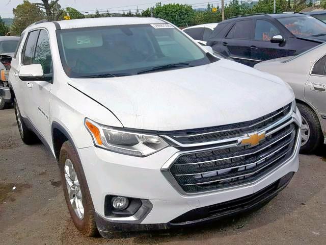 1GNERGKW2JJ205280 - 2018 CHEVROLET TRAVERSE L WHITE photo 1