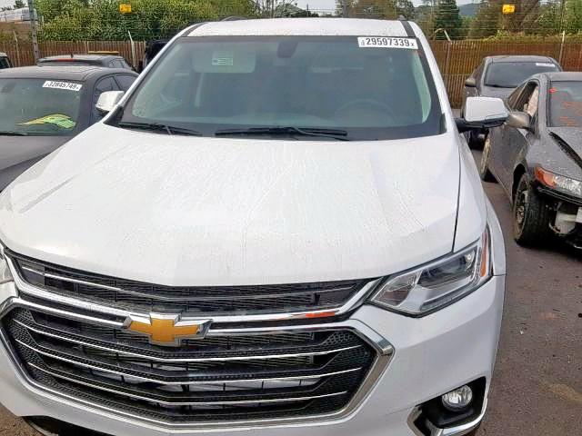 1GNERGKW2JJ205280 - 2018 CHEVROLET TRAVERSE L WHITE photo 9