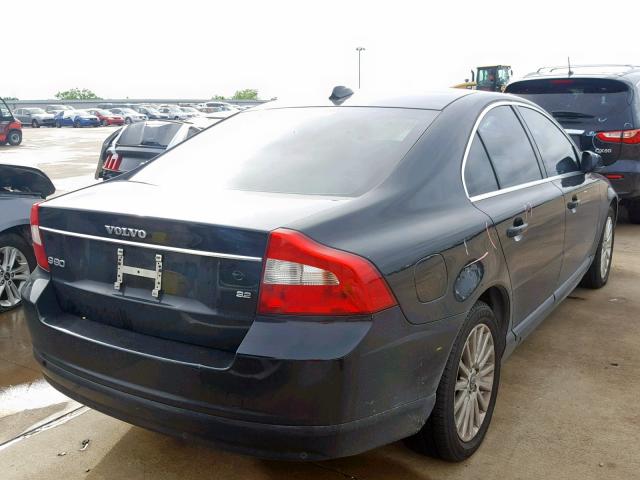 YV1AS982081080232 - 2008 VOLVO S80 3.2 BLACK photo 4