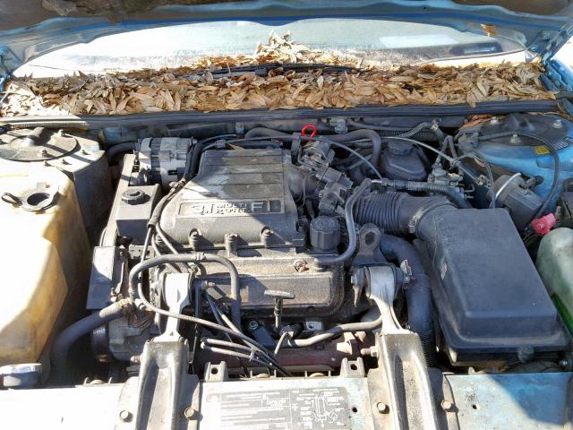 2G1WN54T9N1161142 - 1992 CHEVROLET LUMINA EUR BLUE photo 7