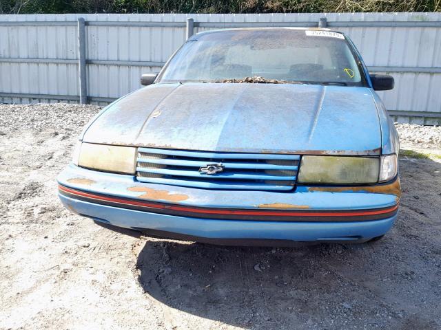 2G1WN54T9N1161142 - 1992 CHEVROLET LUMINA EUR BLUE photo 9