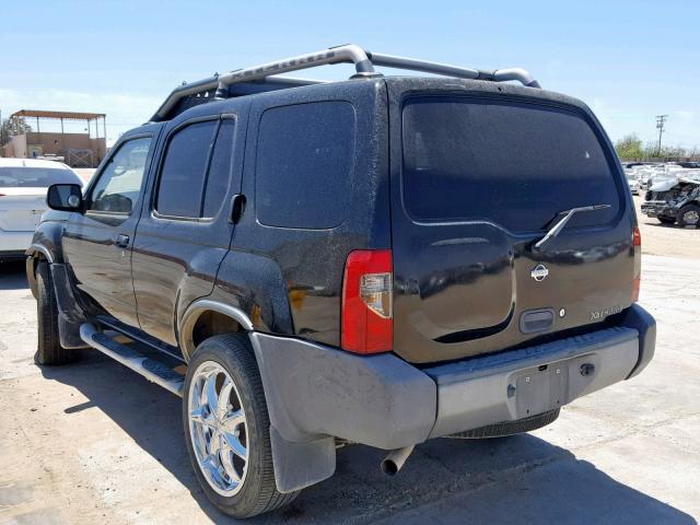 5N1ED28T6YC537157 - 2000 NISSAN XTERRA XE BLACK photo 3