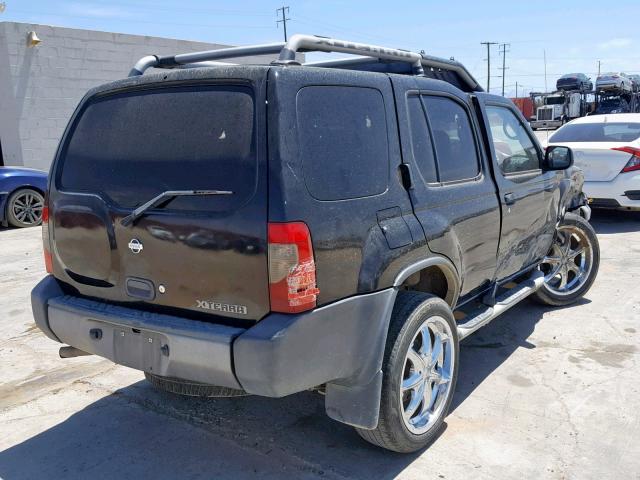 5N1ED28T6YC537157 - 2000 NISSAN XTERRA XE BLACK photo 4