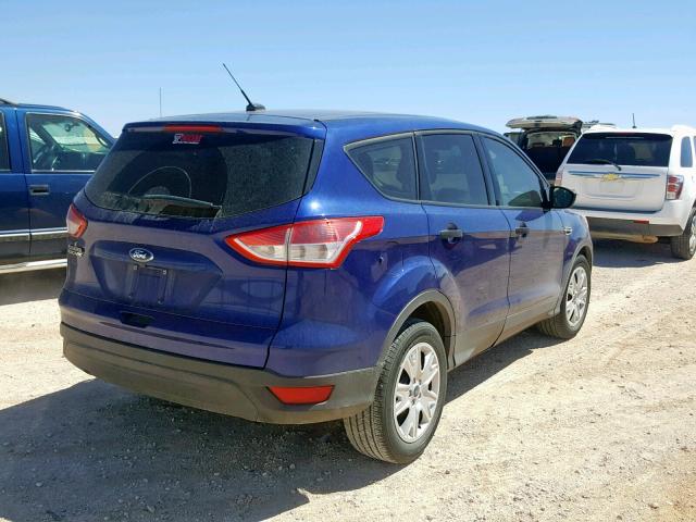 1FMCU0F79GUB47163 - 2016 FORD ESCAPE S BLUE photo 4