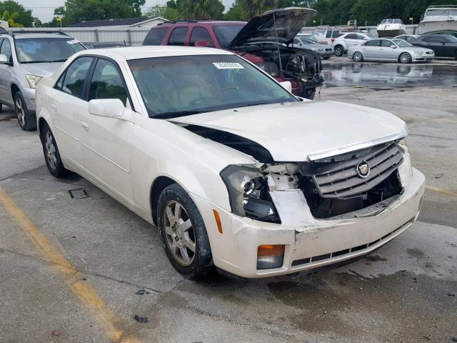 1G6DP567650136464 - 2005 CADILLAC CTS HI FEA WHITE photo 1