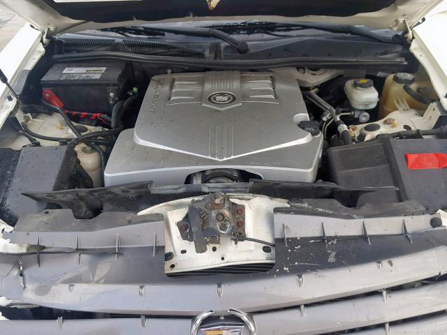 1G6DP567650136464 - 2005 CADILLAC CTS HI FEA WHITE photo 7