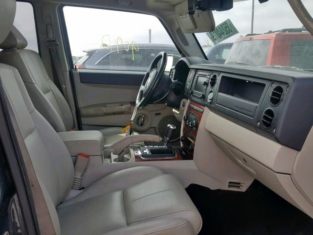 1J8HG58237C519692 - 2007 JEEP COMMANDER ნაცრისფერი ფოტო 5