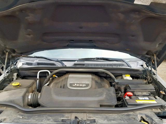 1J8HG58237C519692 - 2007 JEEP COMMANDER ნაცრისფერი ფოტო 7