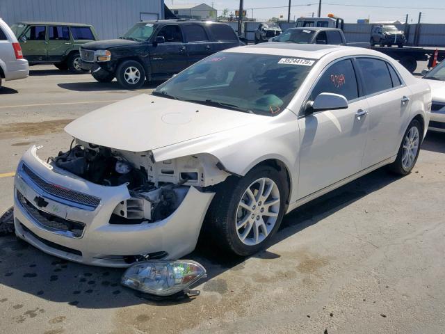 1G1ZG5E76CF266302 - 2012 CHEVROLET MALIBU LTZ 白色 照片 2